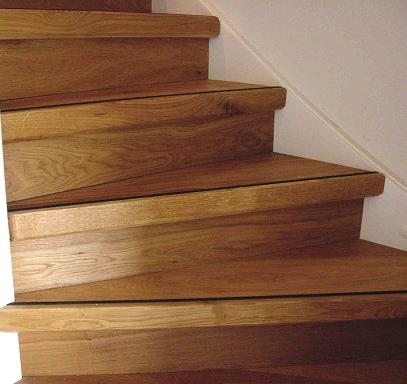 Traprenovatie massief Eiken